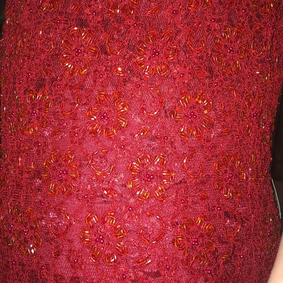 Spanish Beaded Dress with Shawl - Picture 13 of 15